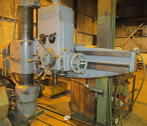 11" x 48" (4'-0") CINCINNATI GILBERT ... RADIAL DRILL